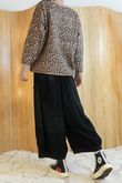 Leopard Knit Camel